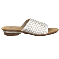 Rieker Damen Pantolette wei&szlig;
