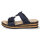 Rieker Damen Pantolette blau