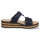 Rieker Damen Pantolette blau
