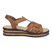 Rieker Damen Sandale braun