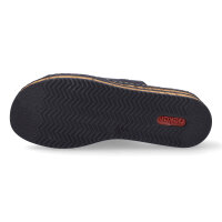 Rieker Damen Pantolette schwarz