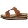 Rieker Damen Pantolette braun