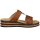 Rieker Damen Pantolette braun