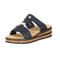 Rieker Damen Pantolette blau