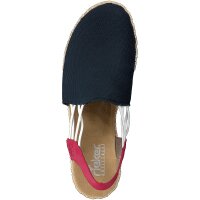 Rieker Damen Sandalette blau