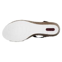 Rieker Damen Sandalette blau