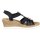 Rieker Damen Sandalette blau