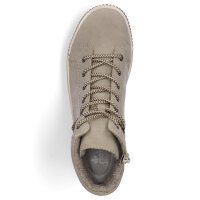 Rieker Damen Schn&uuml;rboot beige