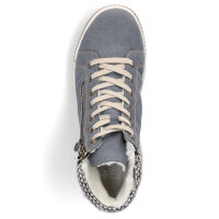 Rieker Damen Schn&uuml;rboot blau