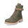 Rieker Damen Schn&uuml;rboot gr&uuml;n