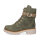 Rieker Damen Schn&uuml;rboot gr&uuml;n