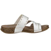 Rieker Damen Pantolette wei&szlig;