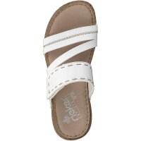 Rieker Damen Pantolette wei&szlig;