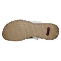 Rieker Damen Pantolette wei&szlig;