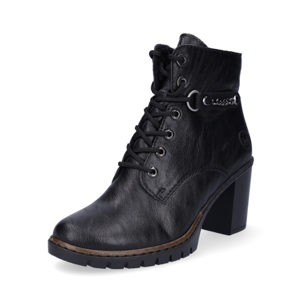 Rieker Damen Stiefelette schwarz