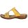 Rieker Damen Pantolette gelb