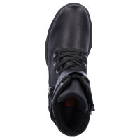 Rieker Damen Schn&uuml;rboot schwarz