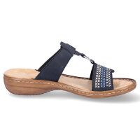 Rieker Damen Pantolette blau