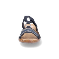 Rieker Damen Pantolette blau
