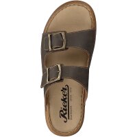 Rieker Herren Pantolette braun