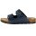Rieker Herren Pantolette blau