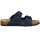 Rieker Herren Pantolette blau