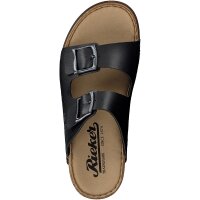 Rieker Herren Pantolette schwarz