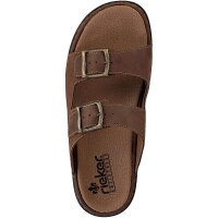 Rieker Herren Pantolette braun