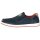 Rieker Herren Slipper blau
