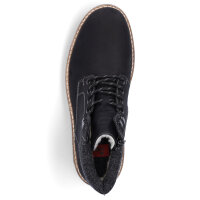 Rieker Herren Schn&uuml;rboot schwarz