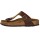 Rieker Damen Pantolette braun