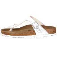 Rieker Damen Pantolette weiß