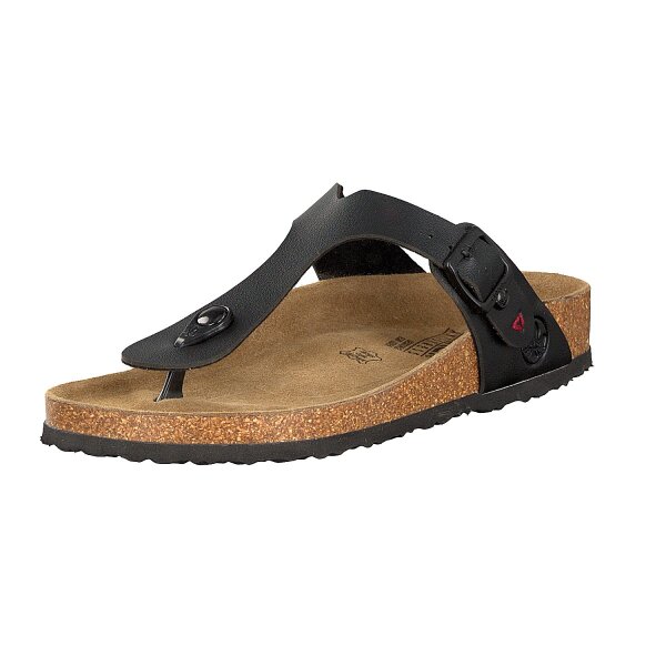 Rieker Damen Pantolette schwarz