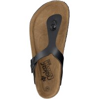 Rieker Damen Pantolette schwarz