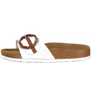 Rieker Damen Pantolette weiß