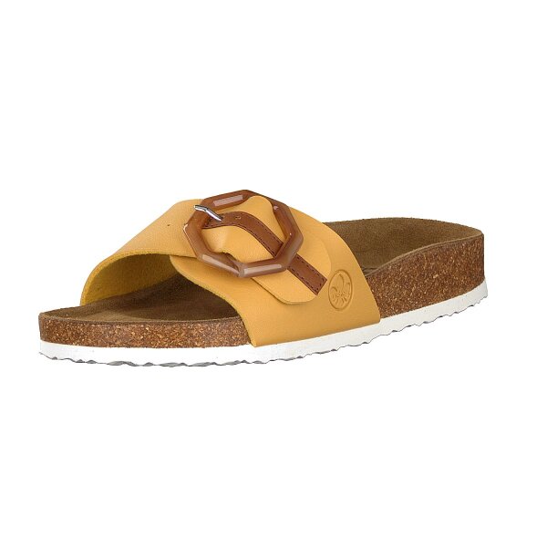 Rieker Damen Pantolette gelb