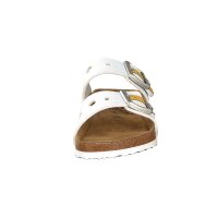 Rieker Damen Pantolette wei&szlig;