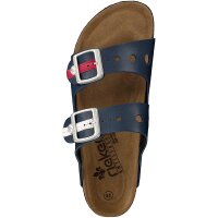 Rieker Damen Pantolette blau