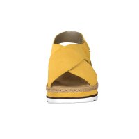 Rieker Damen Sandale gelb