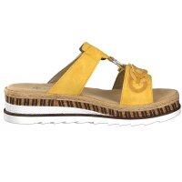 Rieker Damen Pantolette gelb