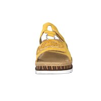 Rieker Damen Pantolette gelb