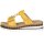 Rieker Damen Pantolette gelb