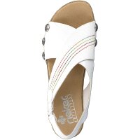 Rieker Damen Sandalette wei&szlig;
