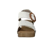 Rieker Damen Sandalette wei&szlig;