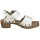 Rieker Damen Sandalette wei&szlig;