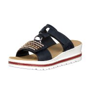 Rieker Damen Pantolette blau