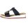 Rieker Damen Pantolette blau