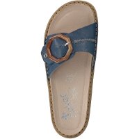 Rieker Damen Pantolette blau