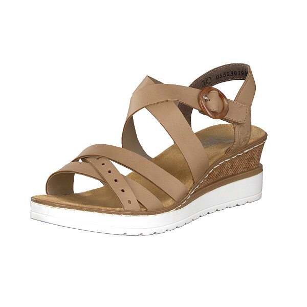 Rieker Damen Sandalette beige