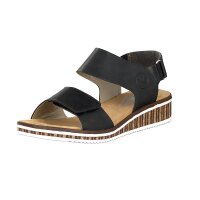 Rieker Damen Sandale schwarz